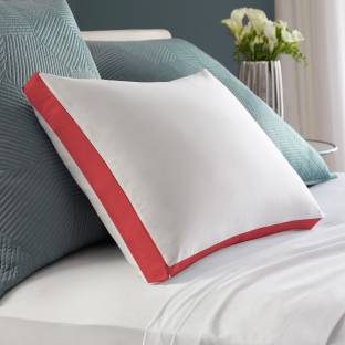 CRAZY WORLD Microfibre Sleeping Pillow Pack of 1 Solid Luxury gusset pillow