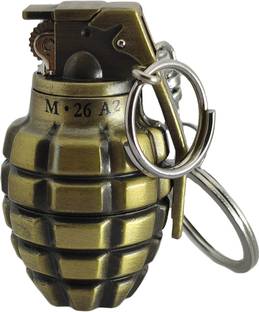 OG Grenade Shape Brass Premium Pocket Cigarette Lighter Pocket Lighter