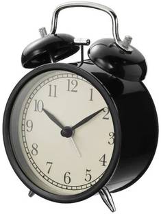IKEA Analog-Digital Black Clock