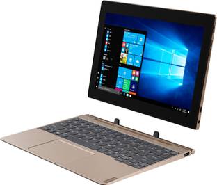 Lenovo Ideapad D330 with Keyboard & Pen 4 GB RAM 128 GB ROM 10.1 inch with Wi-Fi Only Tablet (Mineral ...