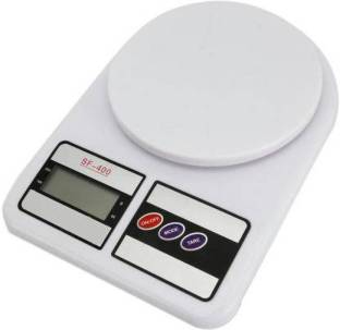 ALPHA CREATION 1gm to 10kg Electronic Kitchen Weighing Scale (White) Weighing Scale (White) Weighing Scale
