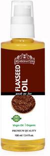 Mensonation 100% Pure And Natural Flaxseed Oil (Alsi oil) 100 ml Hair Oil