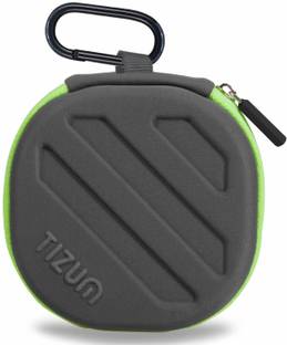 Tizum Nylon Zipper Headphone Case For Universal