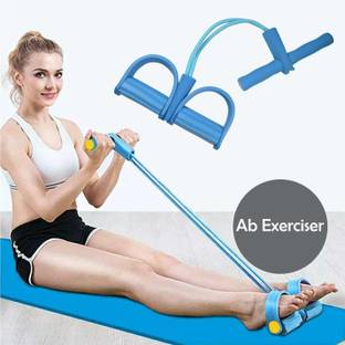 BHOOMI FASHION Foot Rally Pull Rope Ab Exerciser (Multicolor) Ab Exerciser