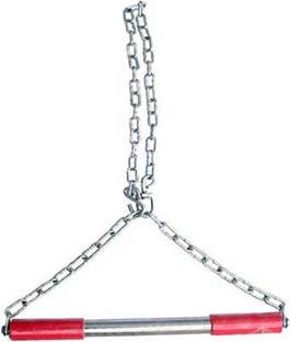 COGNANT SPORTS & FITNESS Chrome Plated 5ft. Chain Length Chin-Up / Height Increasing BAR Chin-up Bar