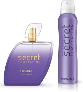 Secret Temptation Deodorant (225 ml) & Perfume (50 ml) Deodorant Spray  -  For Women