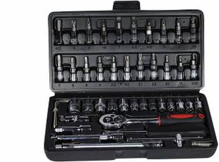TOTAM Tool Kit & Socket Stubby Screwdriver Set