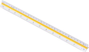 Vardhman Triangular Architect Engineers 12Inch/30 cm Ruler, Scale ratio (1.10-1.750) Ruler