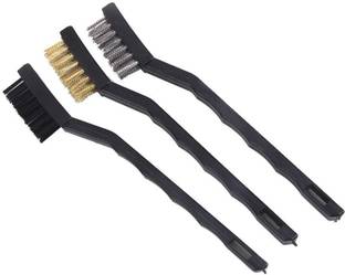 Vastate Wire Brush Set of 3 Handle Scratch Brush