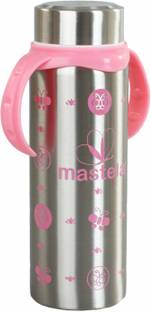 mastela 3 in 1 Baby Feeding Bottle Thermo-Steel Multi functional-Sipper, Nipple & Straw - 235