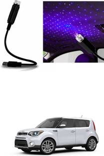 PRTEK Car Ceiling Star Light Projector-Remote Auto Atmosphere Interior Starlight Headliner-Wireless USB LED Vehicle Roof Neon Accent Lighting A106 Car Fancy Lights