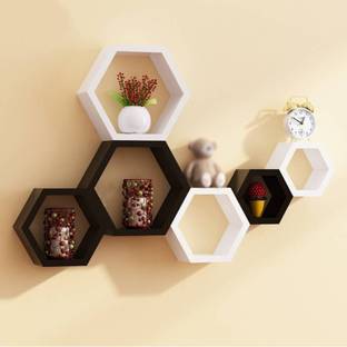 DECORASIA Wooden Wall Shelf