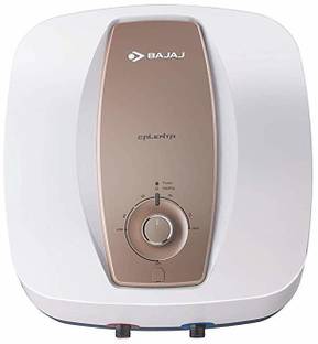 BAJAJ 25 L Storage Water Geyser (CALENTA MECHANICAL, White & Gold)