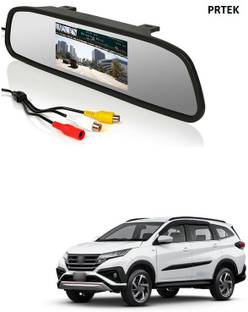 PRTEK Rear View 4.3 Inch TFT LCD Monitor Mirror Screen Display For Reverse Parking and Rear View Black LCD  (10.922 cm) a246 Black LCD