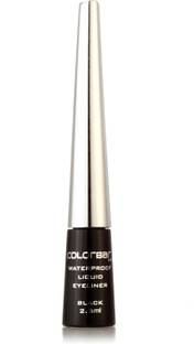 COLORBAR Waterproof Liquid Eye liner, Black, 2.5 ml