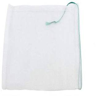 Green Valey Fruit Protect Bags,12"x8" Drawstring Net Barrier Bag, Nylon Mesh Garden Plant Fruit Flower Netting Protection Bag (25) Pack of 25 Grocery Bags