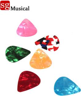 SG MUSICAL SGM-H7 (PCS OF 6) 0.71MM Plectrum Guitar Pick
