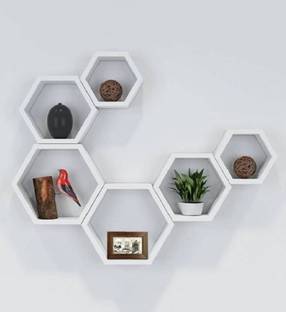 DECORASIA Wooden Wall Shelf