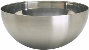 IKEA Stainless Steel Serving Bowl BLANDA Serving Bowl, Stainless Steel, 20 cm (8 ")