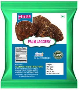PMW Grade A Quality - Palm Jaggery- Thati Bellam - 1 Kilo Block Jaggery