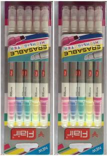FLAIR Chisel Tip Erasable Highlighter Pack of 2