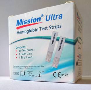 Mission Ultra HB (Hemoglobin) 50 Strips Ph Test Strip