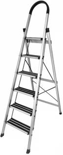 KEEPWELL Aluminium Premium GOLD 6 Step Heavy Ladder Aluminium Ladder