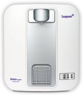 LIVPURE LIV_LINEA_COPPER 5 L RO + UV + UF Water Purifier