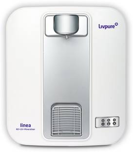 LIVPURE LIV-LINEA 5 L RO + UV + Minerals Water Purifier