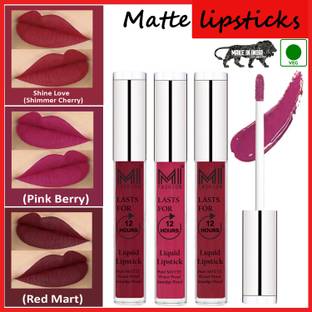 MI FASHION Liquid Matte Lipsticks Smudge Proof Long Wearing Code no 861