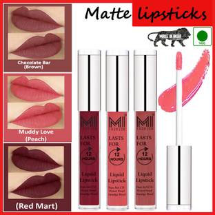 MI FASHION Lipstick Matte Combo Liquid Long Stay Non Transfer Code no 773
