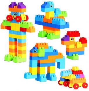 Willyard Building Blocks Set Educational Construction Toy Puzzles Learning Activity Game for Kids|Blocks Shapes |Puzzles,Skill Development,Hand Eye cordination, Non-Toxic | Brain Building |Creative |Learning toy/toys Improve Logical Thinking And Cognitive Skills Of Kids
