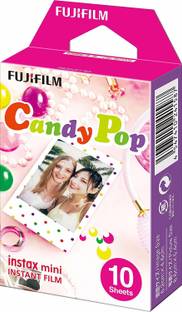 FUJIFILM Instax Mini Candy Pop Film (Multicolor, Pack of 10) Film Roll