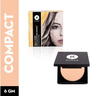 SUGAR Cosmetics Dream Cover SPF15 Creamy Mattifying Compact, Enriched with Vitamin E Compact
