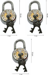 SATYAM Sat Active 65MM HQ Lock Padlock