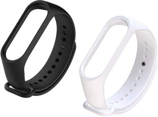 HOCK Sports Soft Silicone Durable TPU Wristband Lightweight Strap For (Watch Not Included) Smart Band Strap- Combo 2_ Pack Smart Band Strap