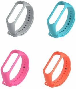 HOCK Sports Soft Silicone Durable TPU Wristband Lightweight Strap For (Watch Not Included) Smart Band ...