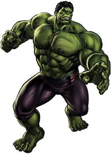 Littlebuds 80 cm Hulk Removable Sticker