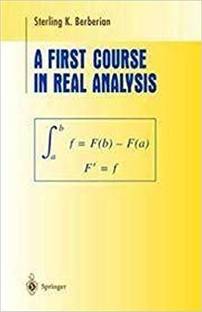 A First Course in Real Analysis (PB)
