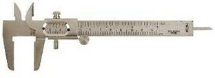 pullox Stainless Iron Nickel Vernier Caliper, 12.5 Mm for Student Vernier Caliper