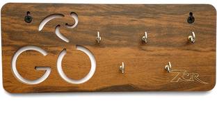 7CR Bicycle-Key Holder (WB) Wood Key Holder