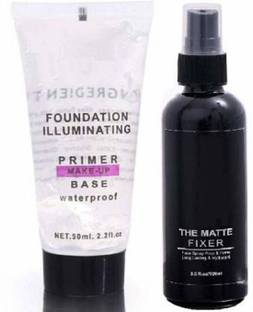 lintip Combo of Makeup primer with Fixer Primer  - 100 ml