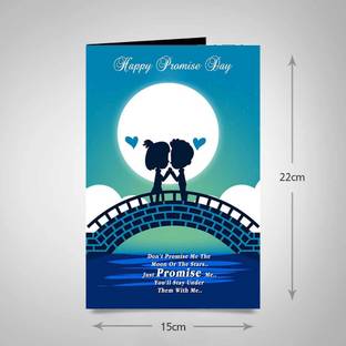 alwaysgift Romantic Promise Day Greeting Card Greeting Card