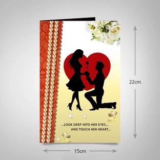 alwaysgift Lucky Me Propose Day Greeting Card Greeting Card