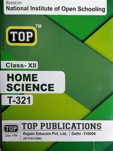 TOP Nios Class 12 Home Science Guide Book