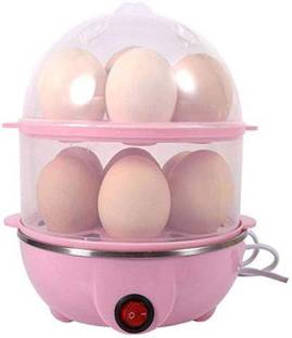 FRIEDERICH Multifunctional 2 in 1 Electric Egg Boiling Steamer Egg Frying Pan Egg Boiler Electric Automatic off with Egg Boiler Machine Non-Stick Electric Egg Frying Pan (Multi) Double Layer Boiler Steamer New Electric Boiler Egg Cooker Egg Cooker