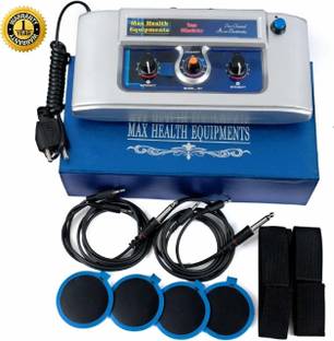 Max Health Equipments Tens Machine TENS (transcutaneous electrical nerve stimulation) Machine 2 Channel Electro Therapy Pain Relief Massager