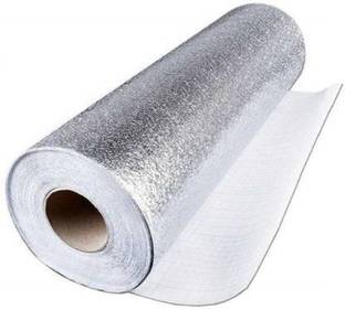 miracleseller 200 cm Aluminium Foil Stickers, Oil Proof, Kitchen Backsplash Wallpaper Self-Adhesive Wall Sticker Anti-Mold and Heat Resistant for Walls Cabinets Drawers and Shelves Self Adhesive Sticker