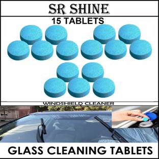 S R SHINE GCT15 Tablet Concentrate Vehicle Glass Cleaner