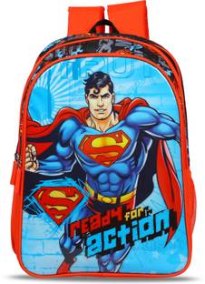 Superman Pre-School Ready For Action (LKG/UKG/1st std) स्कूल बैग